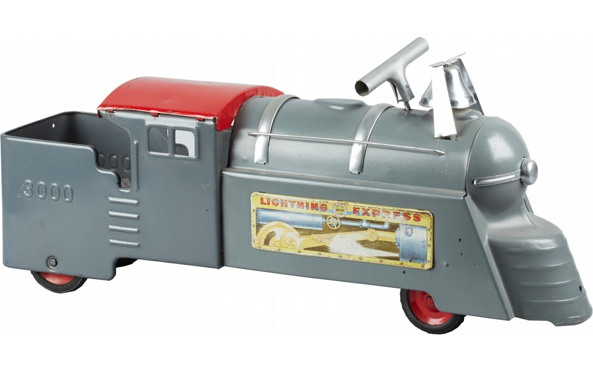 Marx Lightning Express Child's Ride On Push Toy