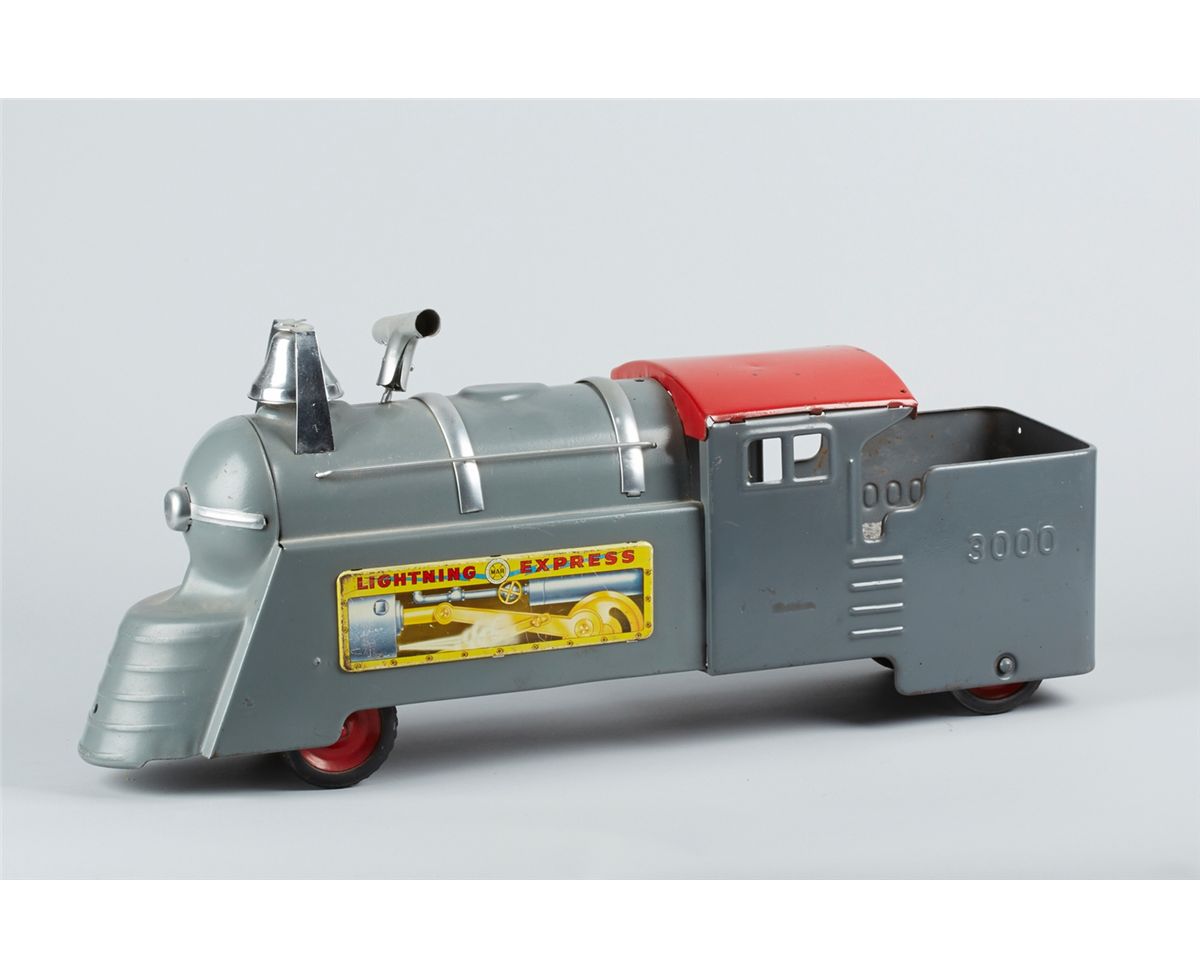 Marx Lightning Express Child's Ride On Push Toy