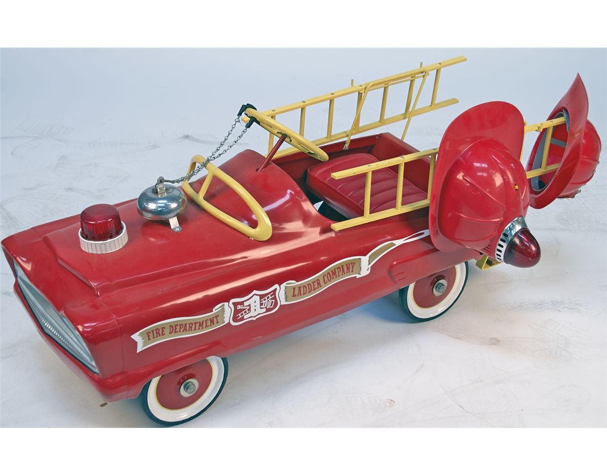 1950's fire truck pedal car