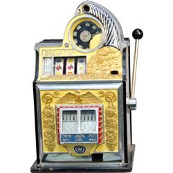 10 Cent Watling Rol-A-Top "Coin Front" Twin Jackpot