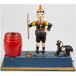 Trick Dog Mechanical Bank