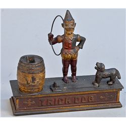 Early Cast-Iron Hubley Mfg. Co. "Trick Dog" Mechanical