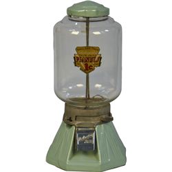 1 Cent Northwestern Mint Green Cast-Iron Base Peanut Ve