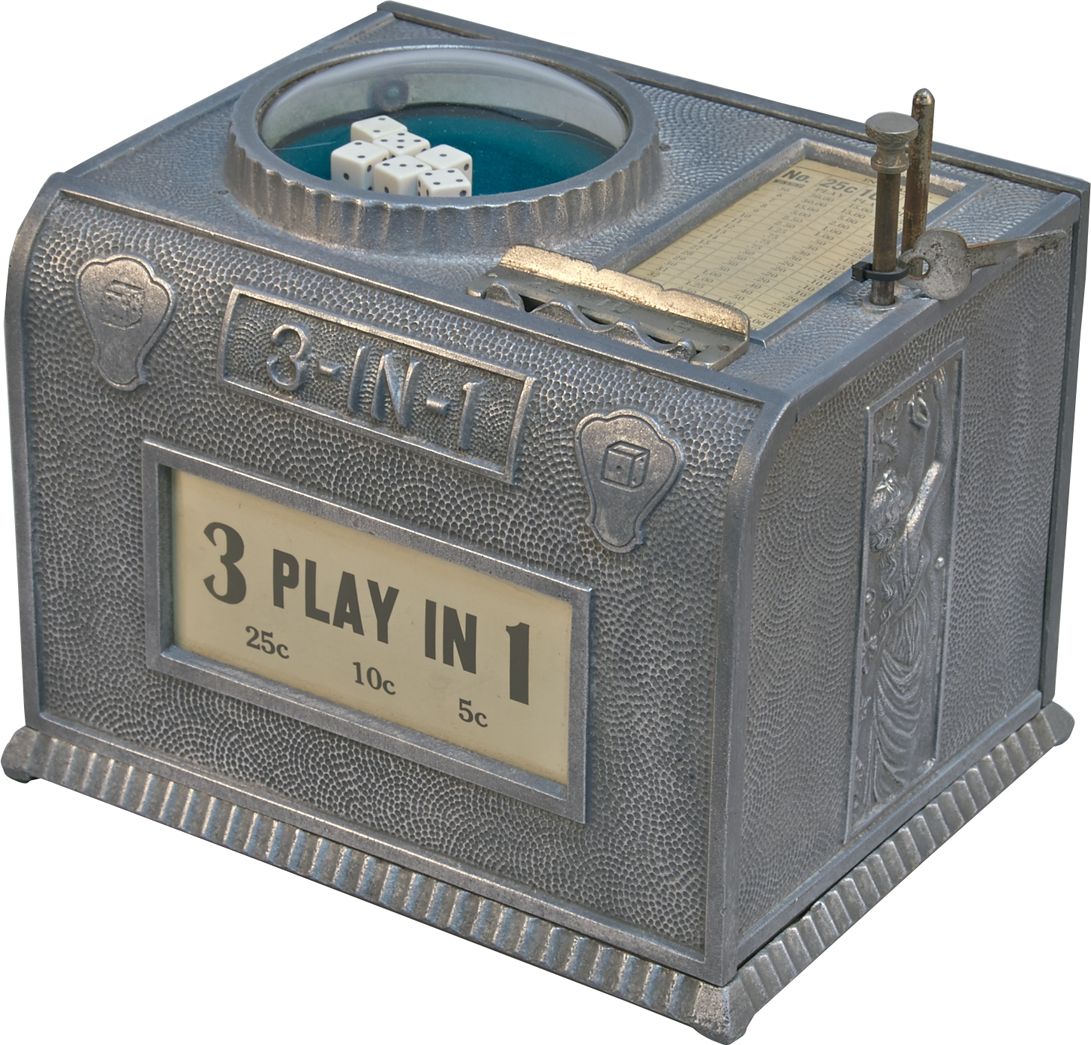 CoinOp Fey "3 Play In 1" Dice Popper Game Trade Stimul