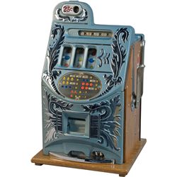 25 Cent Mills Novelty Aitkens Front Extra Bell Blue Slo