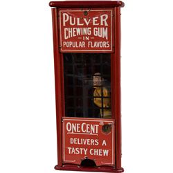 1 Cent Red Porcelain Pulver Chewing Gum Too Choos Yello