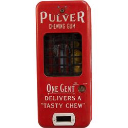 1 Cent Red Porcelain Pulver Chewing Gum Too Choos Yello