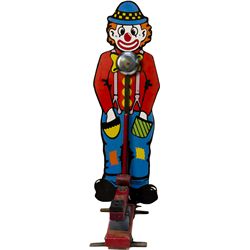 Hi Striker Clown Carnival Floor Strongman Game w/ Bell