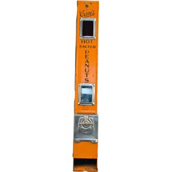 5 Cent Cam's Hot Salted Peanuts Unit-E Vender Column Or