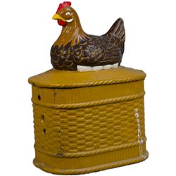 Cast-Iron Case For Coin-Op Countertop Chicken Egg Vendi