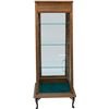 Image 1 : Lighted Kis-Me Gum Oak & Glass Slanted Floor Display Ca
