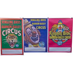 Lot of 3 Original Vintage Ringling Bros. and Barnum & B