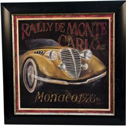"Rally De Monte Carlo, Monaco 1928" Print By Fabrice de