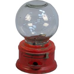 Coin-Op Ford Countertop Red Gumball Vending Machine