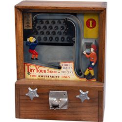 1 Cent Baker Novelty Kicker-Catcher Countertop Skill Ga