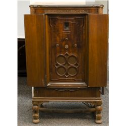 Stromberg-Carlson Console Cabinet 4-Leg Radio Receiver