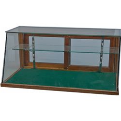 Wood & Glass Countertop Display Showcase