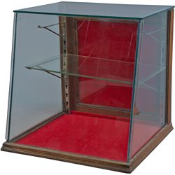 Wood & Glass Countertop Display Showcase
