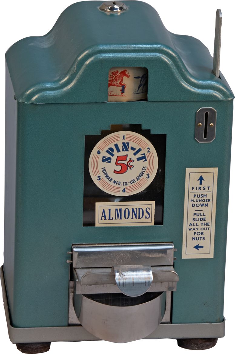 5 Cent Shipman MFG. Co. "SpinIt" Horse Race Countertop