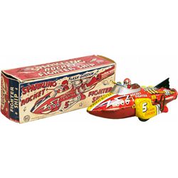 "Sparkling Rocket Fighter Ship - Flash Gordon No. 5"