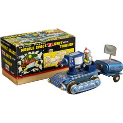 "Mobile Space T.V. Unit With Trailer"