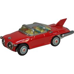 "Futuristic Firebird II Twin Turbine Concept Car"