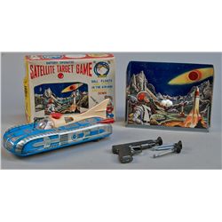 Lot Of 2 - Vintage Misc. Space Toys: