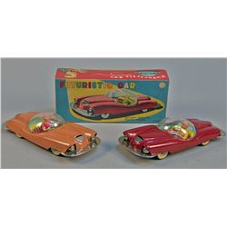 Lot of 2 - Vintage Futuristic Cars