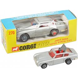 Lot Of 2 - Vingage Corgi "James Bond" Toy Cars: