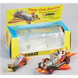 Lot Of 2 - "Chitty Chitty Bang Bang" Toy Cars:
