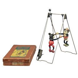 Mickey Mouse & Minnie Mouse As Acrobats