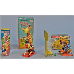 Lot of 3 - Vintage Misc. Made In Japan Animal Toys: