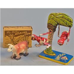 Lot of 2- Vintage Misc. Made in USA Toys: