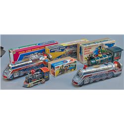 Lot of 4 - Vintage Misc. Train Type Toys: