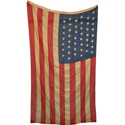 Early 45-Star United States Of America National Flag