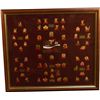 Image 1 : "Disney" Characters Coca-Cola Pin Set in Display Frame