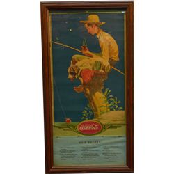 Drink Coca-Cola Norman Rockwell 1935 Litho. Calendar