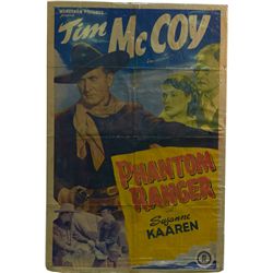 Original, Monogram Pictures Presents Tim McCoy Poster