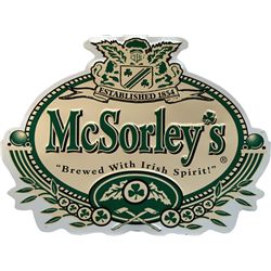 McSorley's Embossed Tin Sign