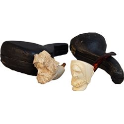 Lot of 2 Pipes in Cases: