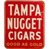Image 1 : Tampa Nugget Cigars Embossed Tin Sign