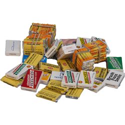 Lot of Assorted Pepsin Chewing Gum Packs from Vending