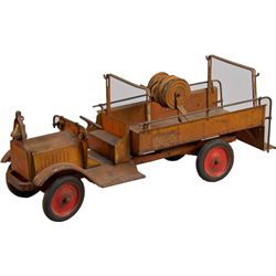 Vintage Keystone Fire Truck No. 49 c1930s