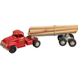 Vintage Tonka Toys Logger Semi c1953