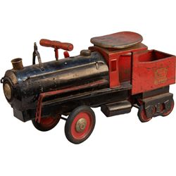 Vintage Keystone Ride 'em Train Engine No. 6400 c1920s