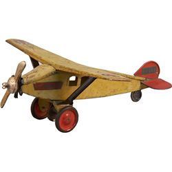 Vintage Keystone Pressed Steel AirMail Plane "NX-265"