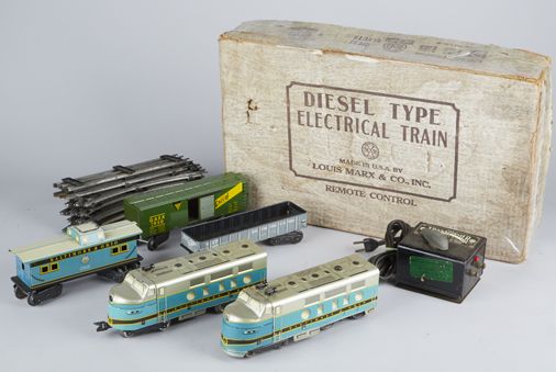 Vintage Marx, USA No. 29542 Diesel Type Electric Train