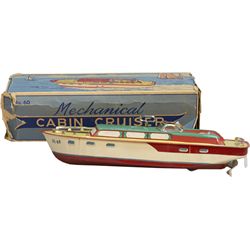 Vintage Chein, USA. "Cabin Cruiser JC-60" Boat