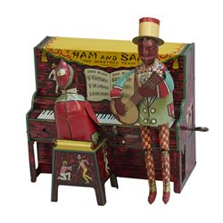 Early Strauss, USA. "Ham And Sam - The Minstrel Team"