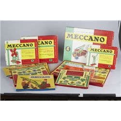 Lot of 4 - Vintage MECCANO, Made in England Building Se